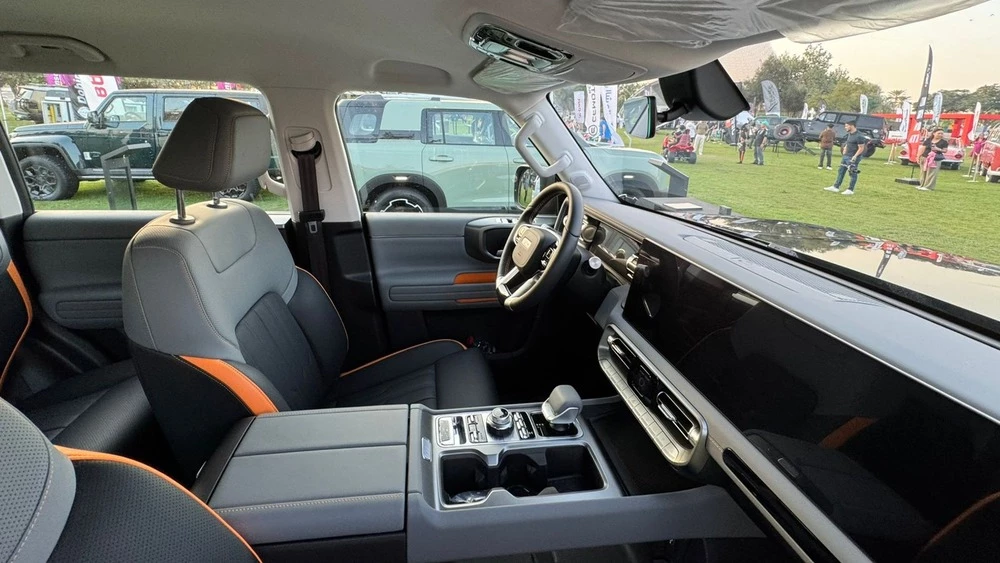 Внедорожник BAIC BJ41 BJ40 Pro салон интерьер 