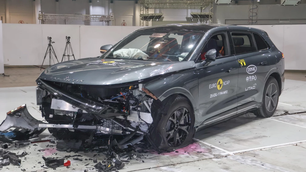 Европейская ассоциация Euro NCAP разбила три машины компаний Geely и Chery exeed exlantix et кроссовер 