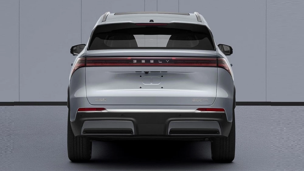 Гибридный кроссовер Geely Galaxy M7 EM-i сзади