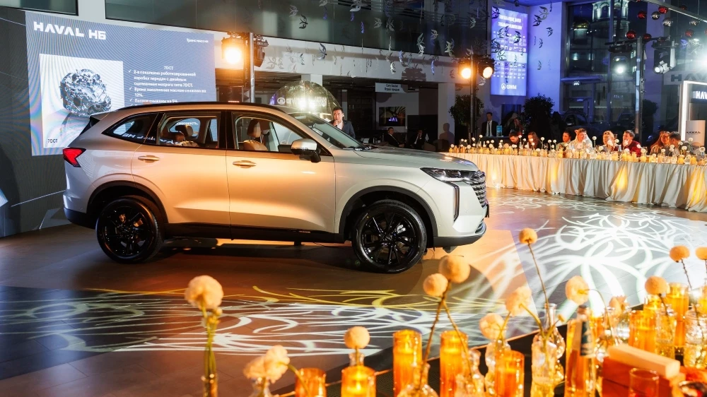 Haval H6 обновленный казахстан презентация сбоку