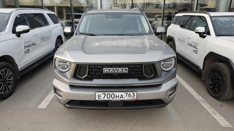 Haval H7 тест Мишина спереди