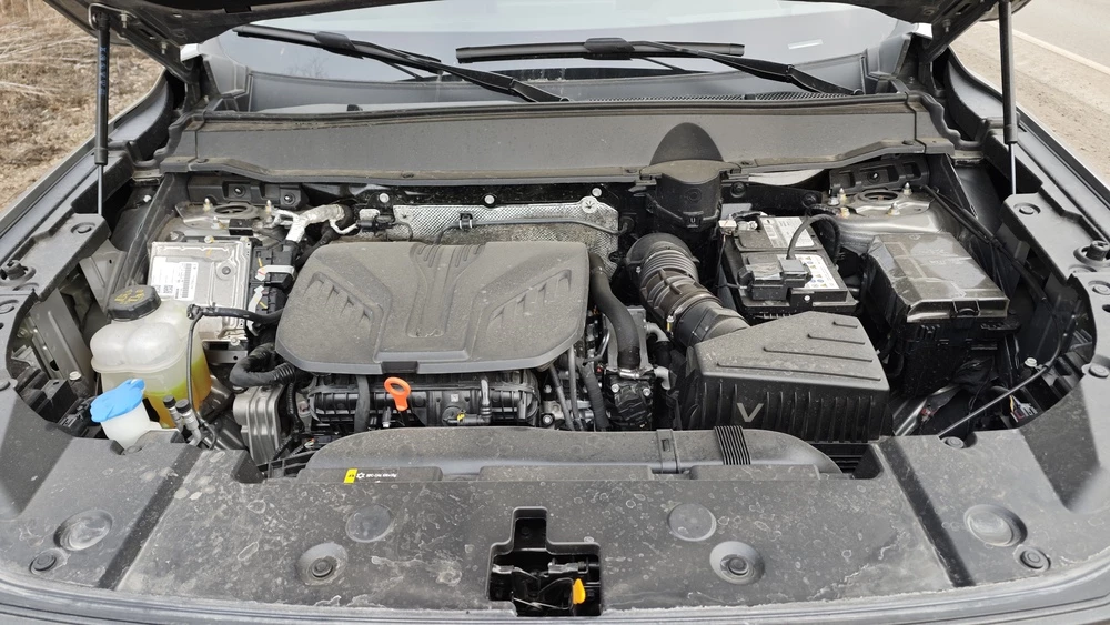 Haval H7 тест Мишина двигатель мотор открытый капот