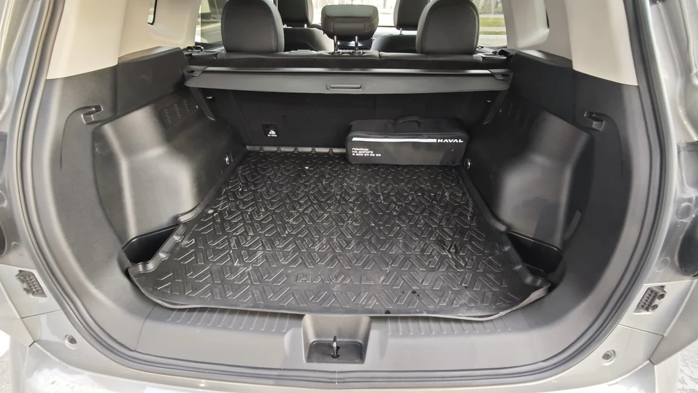 Haval H7 тест Мишина салон интерьер багажник