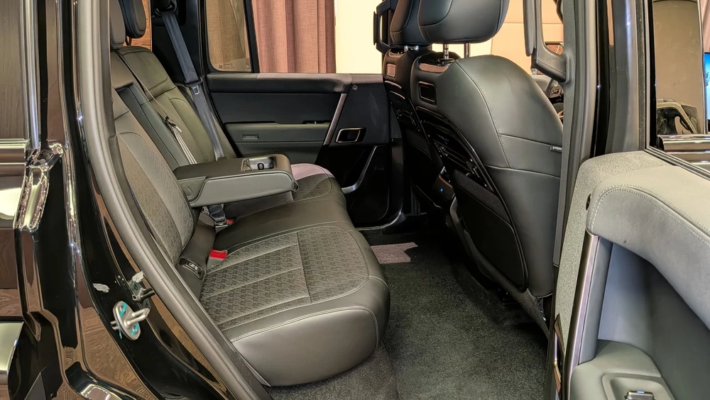 icaur v27 презентация в россии салон интерьер сиденья второй ряд