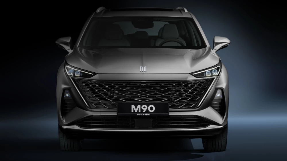 Новый кроссовер «Москвич М90» спереди