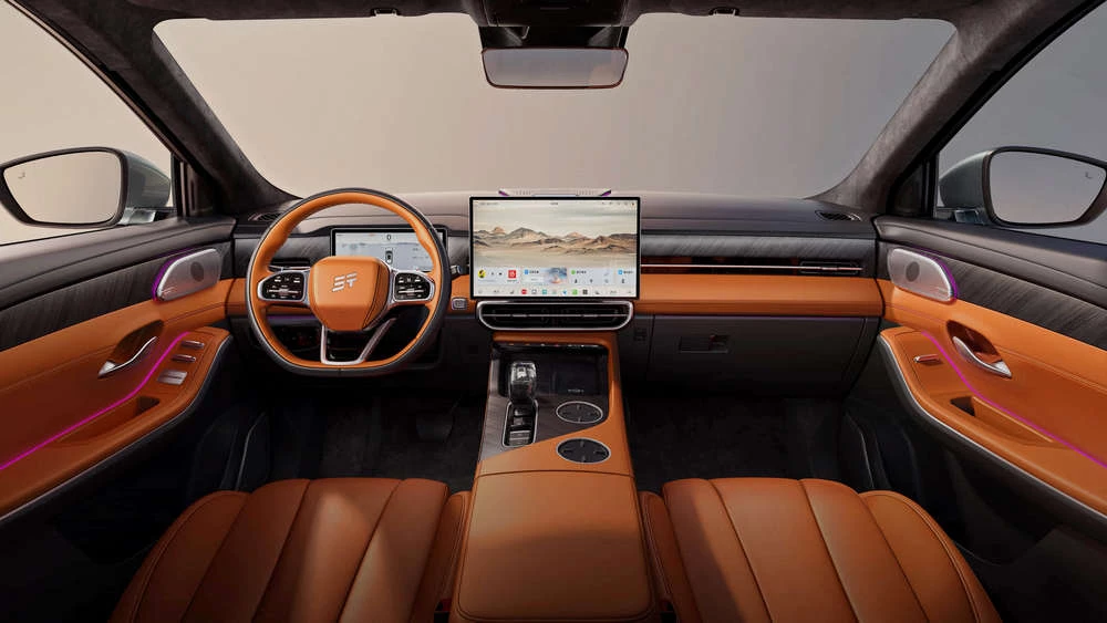 Обновленный кроссовер Jetour X90 Pro салон интерьер