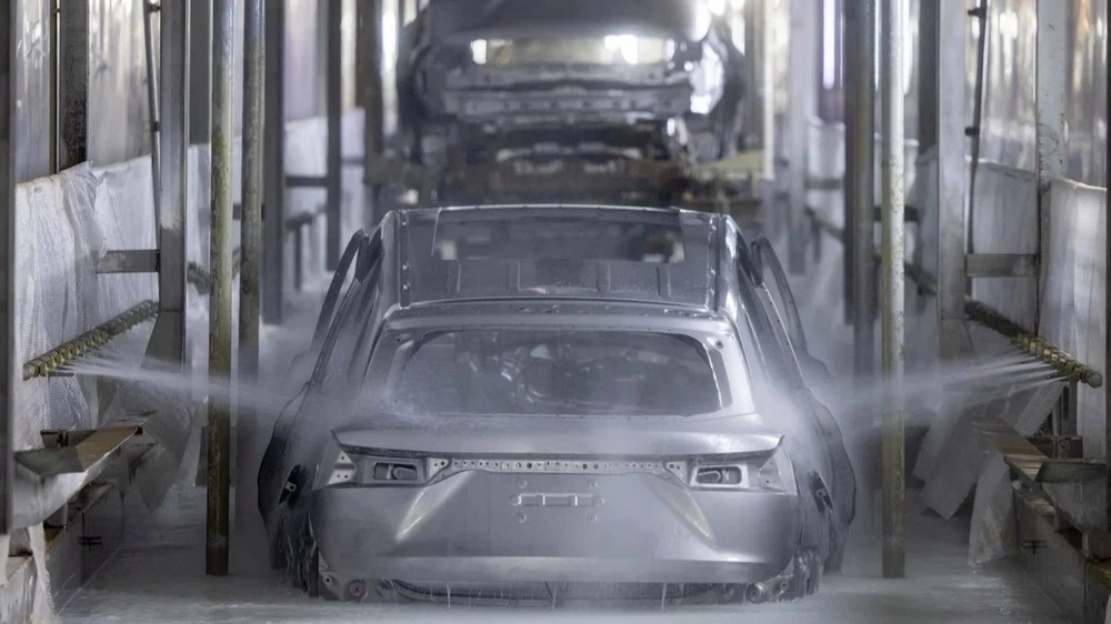 Завод Моторинвест Evolute цех окраски