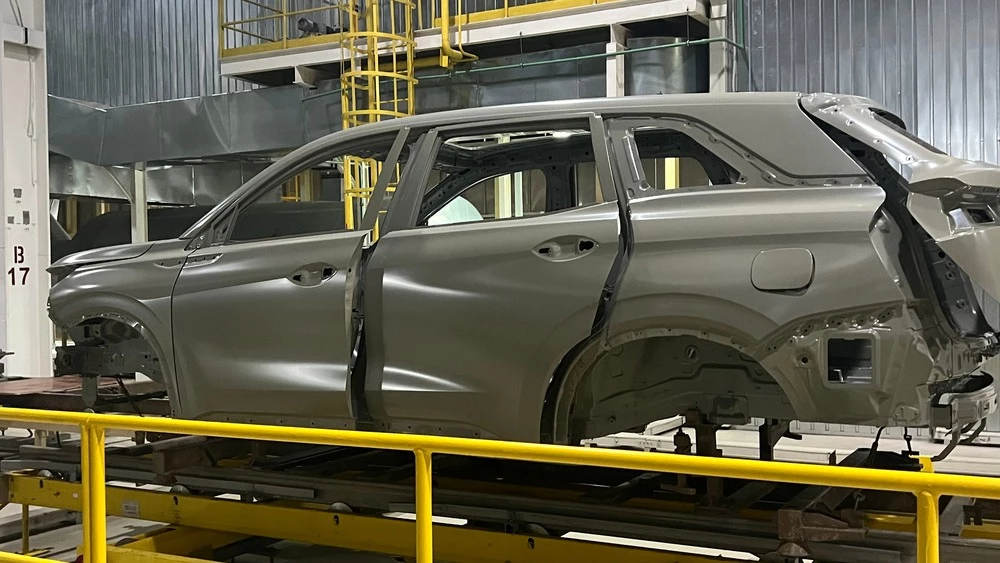 Завод Моторинвест Evolute цех окраски i-space