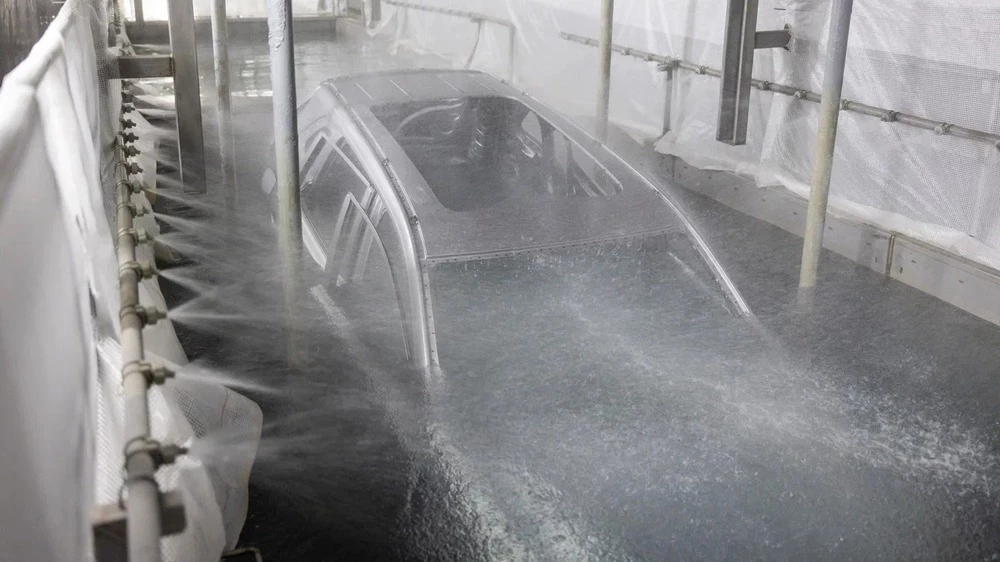 Завод Моторинвест Evolute цех окраски