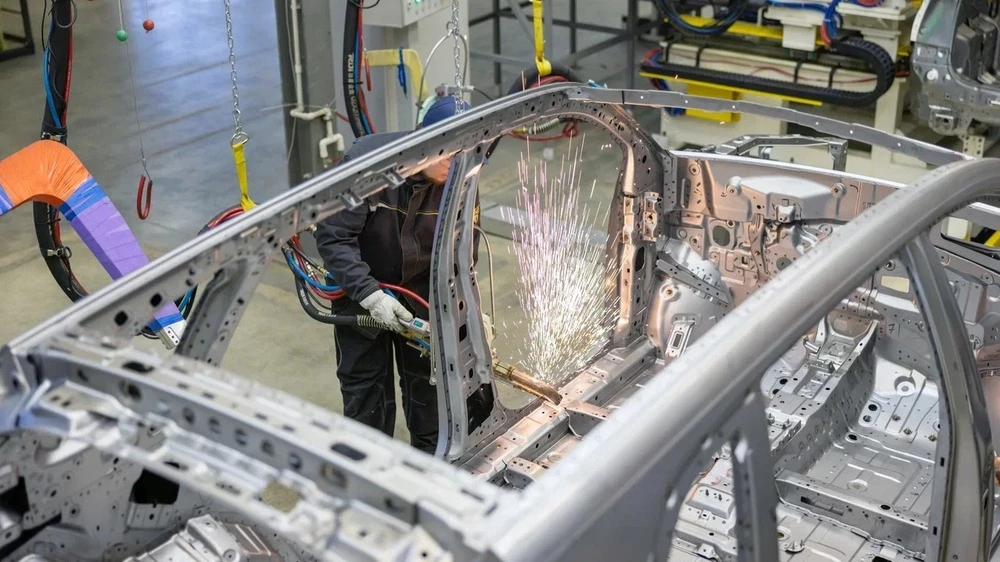 Завод Моторинвест Evolute цех сварки