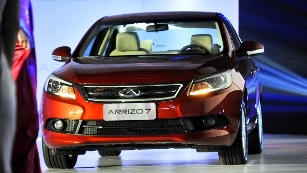 chery arrizo 7 спереди 2014