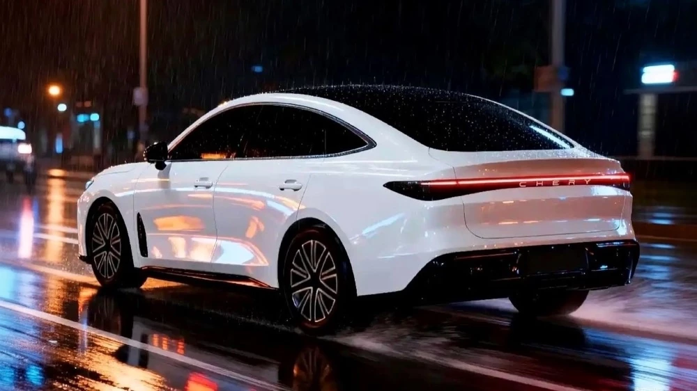 chery arrizo 8l сбоку сзади