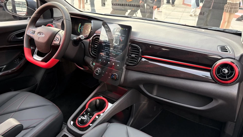 chery little ant 2026 в Китае интерьер