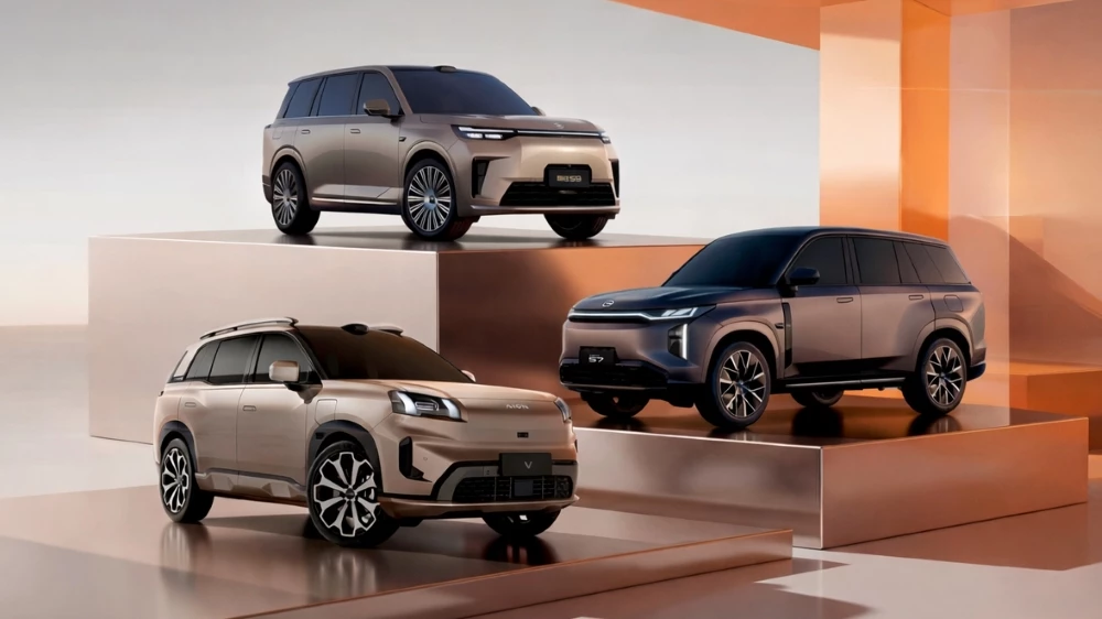 Три главные новинки GAC для России S7 S9 Aion V