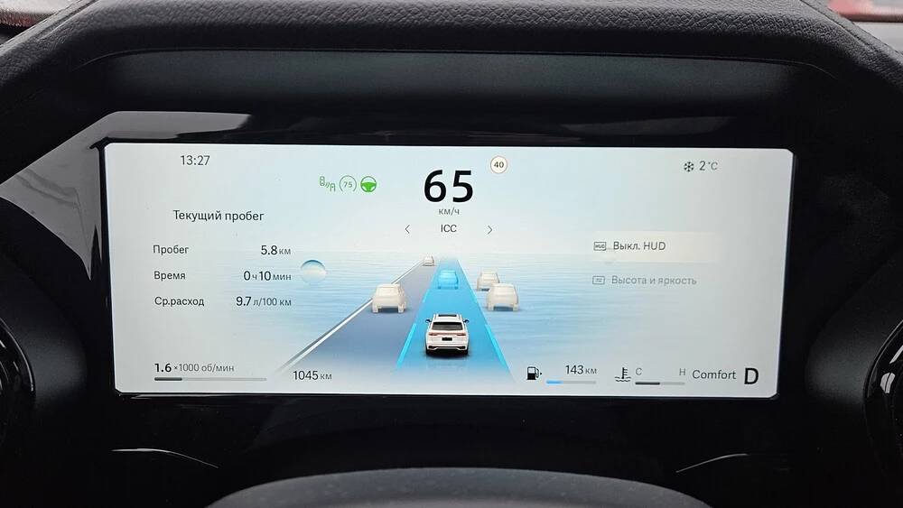 Geely Monjaro Flagship SE тест обзор салон интерьер приборная панель