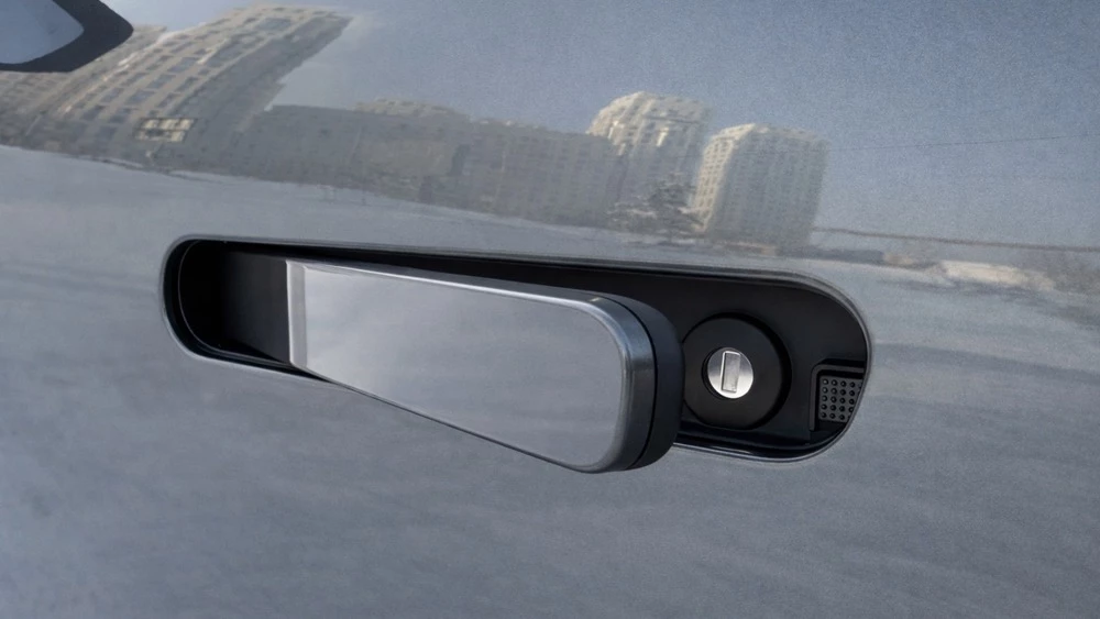 Geely EX5 в Казахстане тест ручки дверные