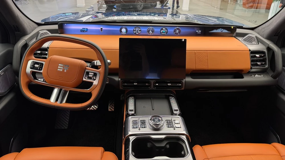 Jetour G700 салон интерьер 