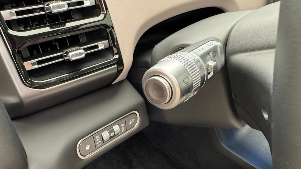 Jetour G700 салон интерьер рычажок блок управления светом