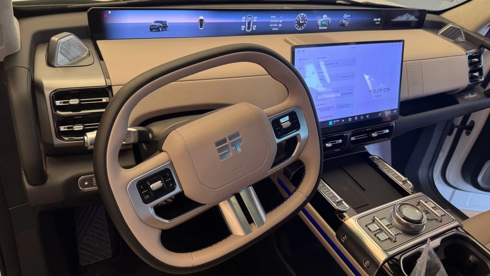 Jetour G700 салон интерьер 