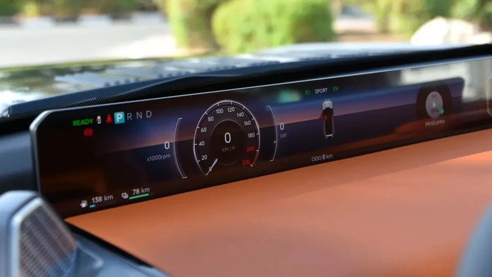 Jetour G700 салон интерьер приборная панель экран