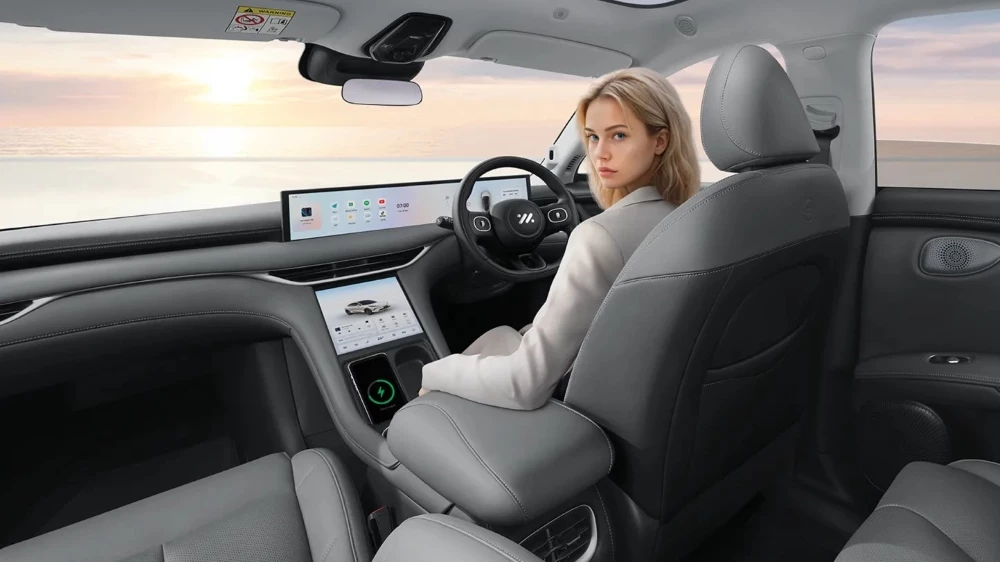 Кроссовер MG IM6 в Великобритании салон интерьер