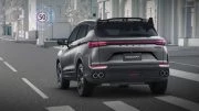 Новый Geely Coolray может появиться в России кроссовер сбоку сзади серый