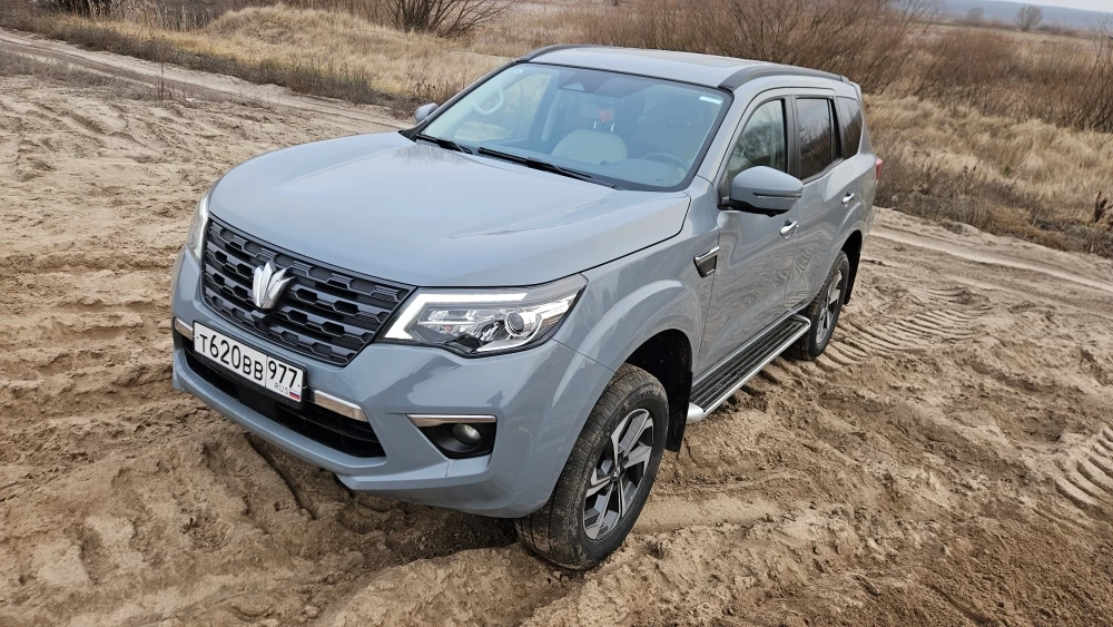 Oting Paladin тест спереди сбоку полный привод бездорожье