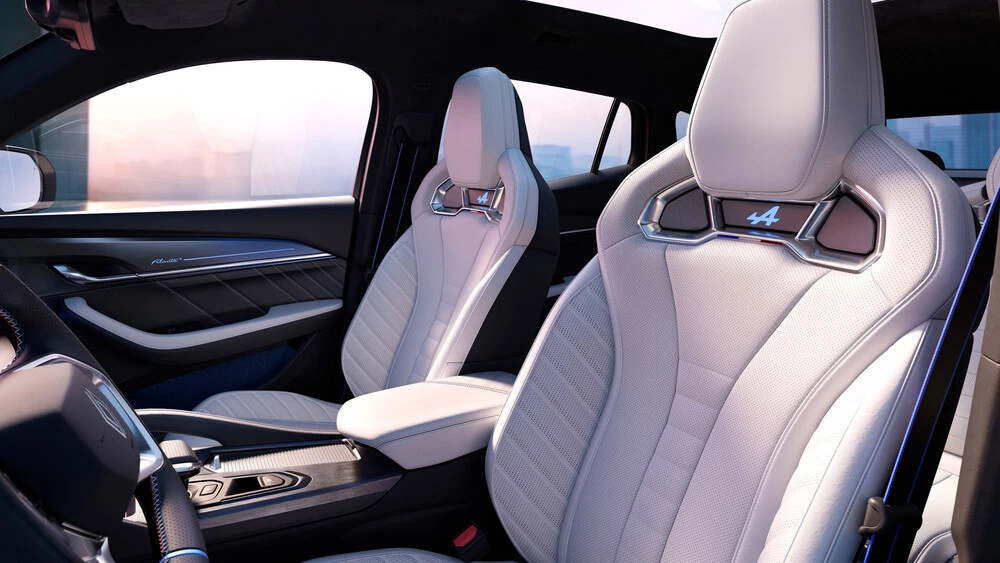 Кроссовер Renault Filante салон интерьер сиденья первый ряд