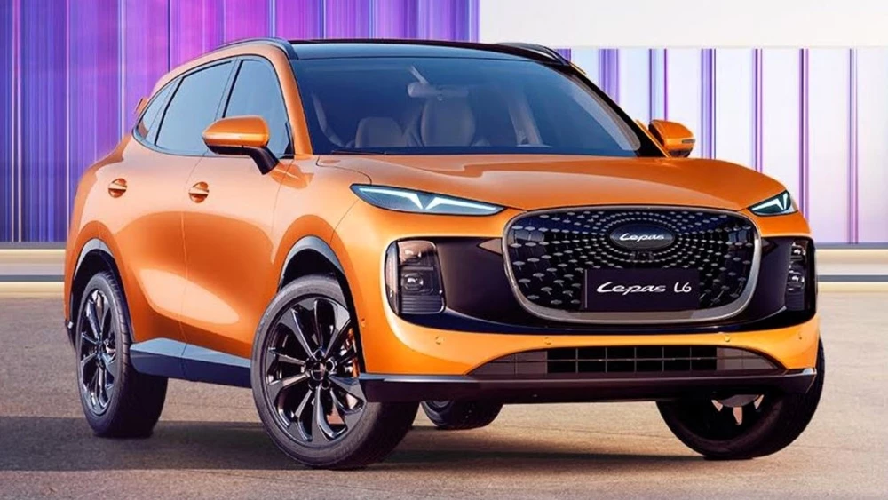 кроссовер lepas l6 спереди сбоку