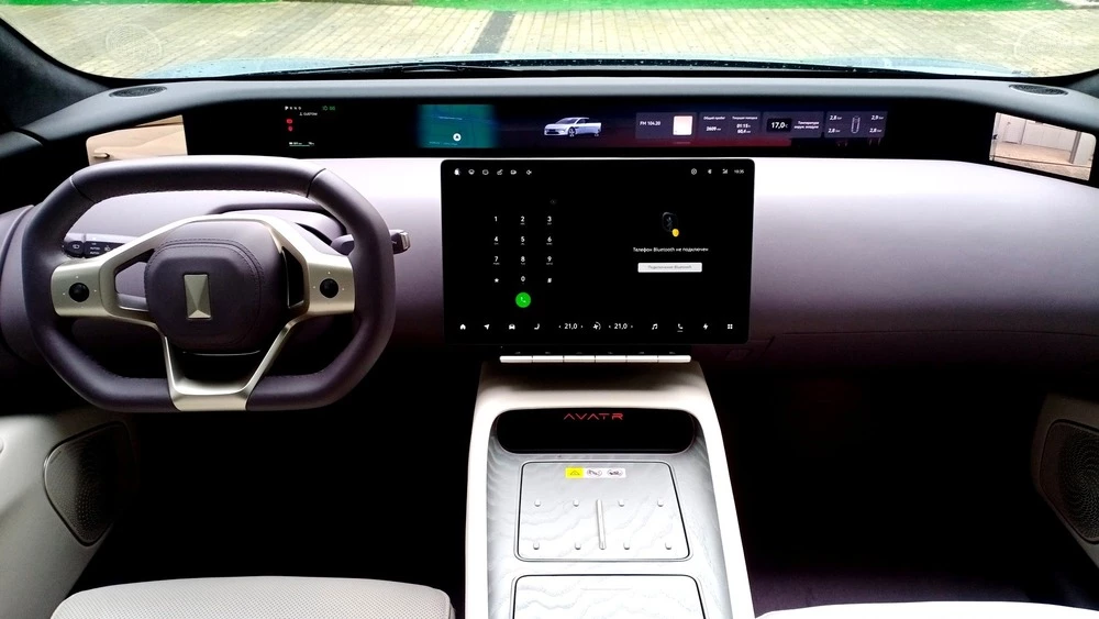 Avatr 12 тест салон интерьер