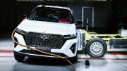 Chery Tiggo 7 Pro провалил краш-тест кроссовер спереди белый global ncap две звезды