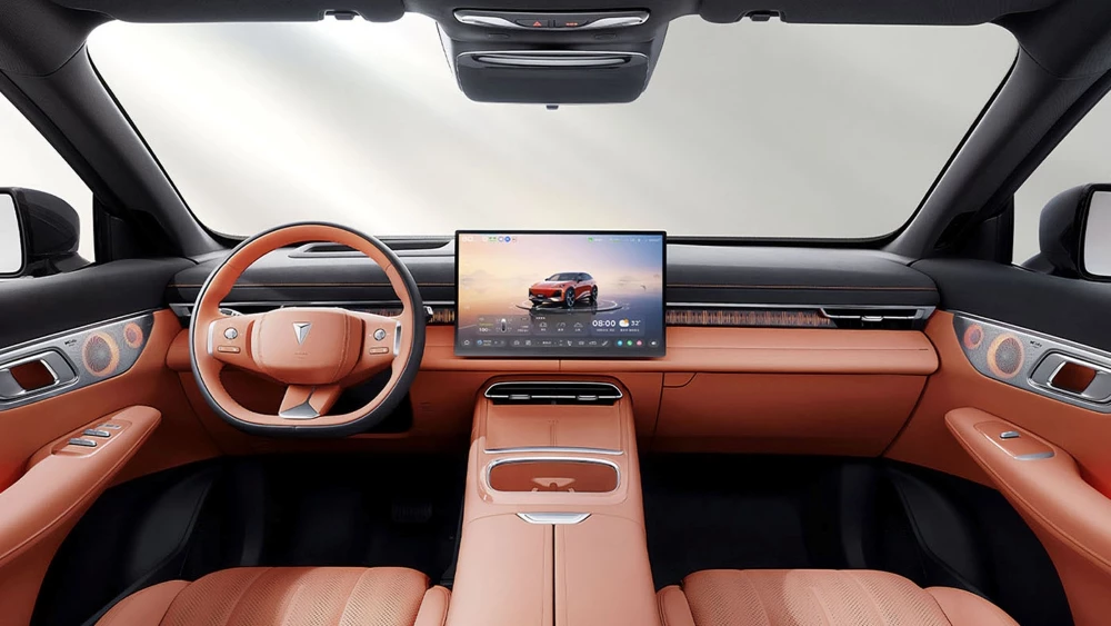 Обновленный кроссовер Deepal S07 New 2026 модельного года беларусь салон интерьер