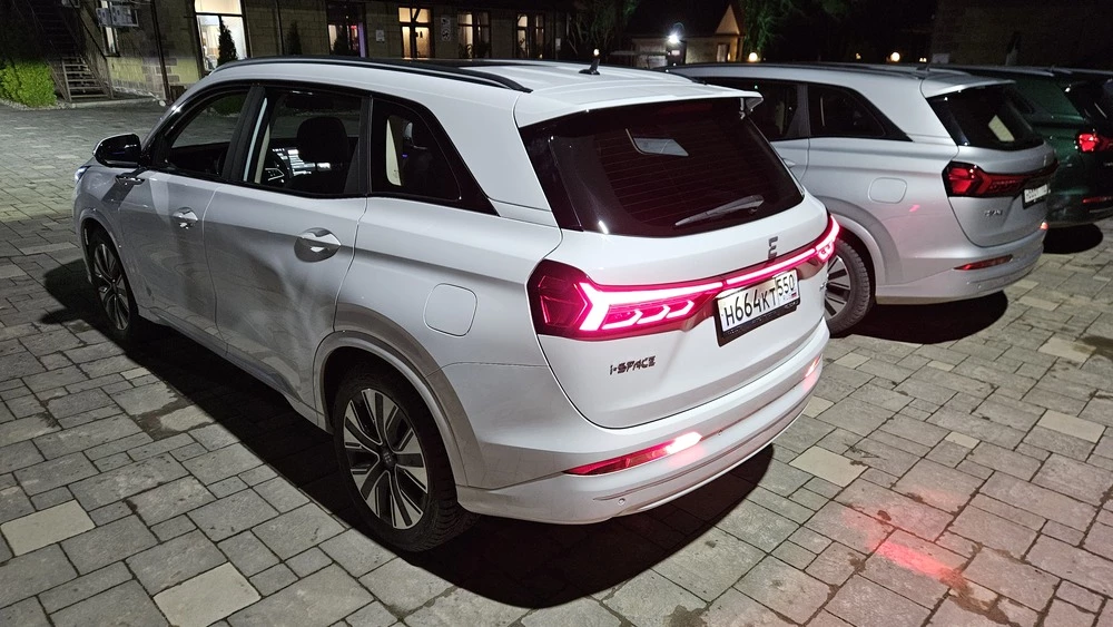 evolute i-space тест сбоку сзади