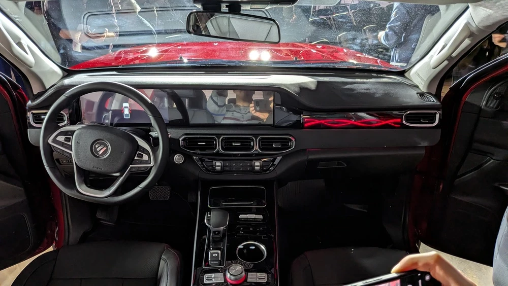 Foton G9 пикап в России презентация салон интерьер