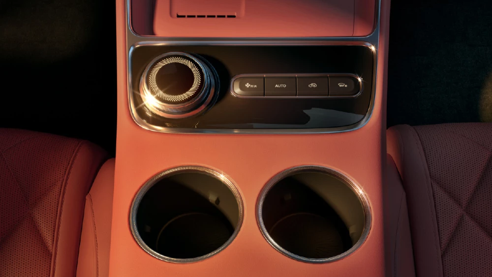 Гибридный купе-кроссовер Geely Atlas REV официально представили в Китае салон центральный тоннель