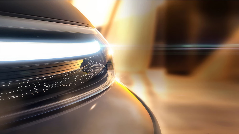 Гибридный кроссовер Geely Galaxy M7 официально показали в Китае кроссовер сбоку спереди черный