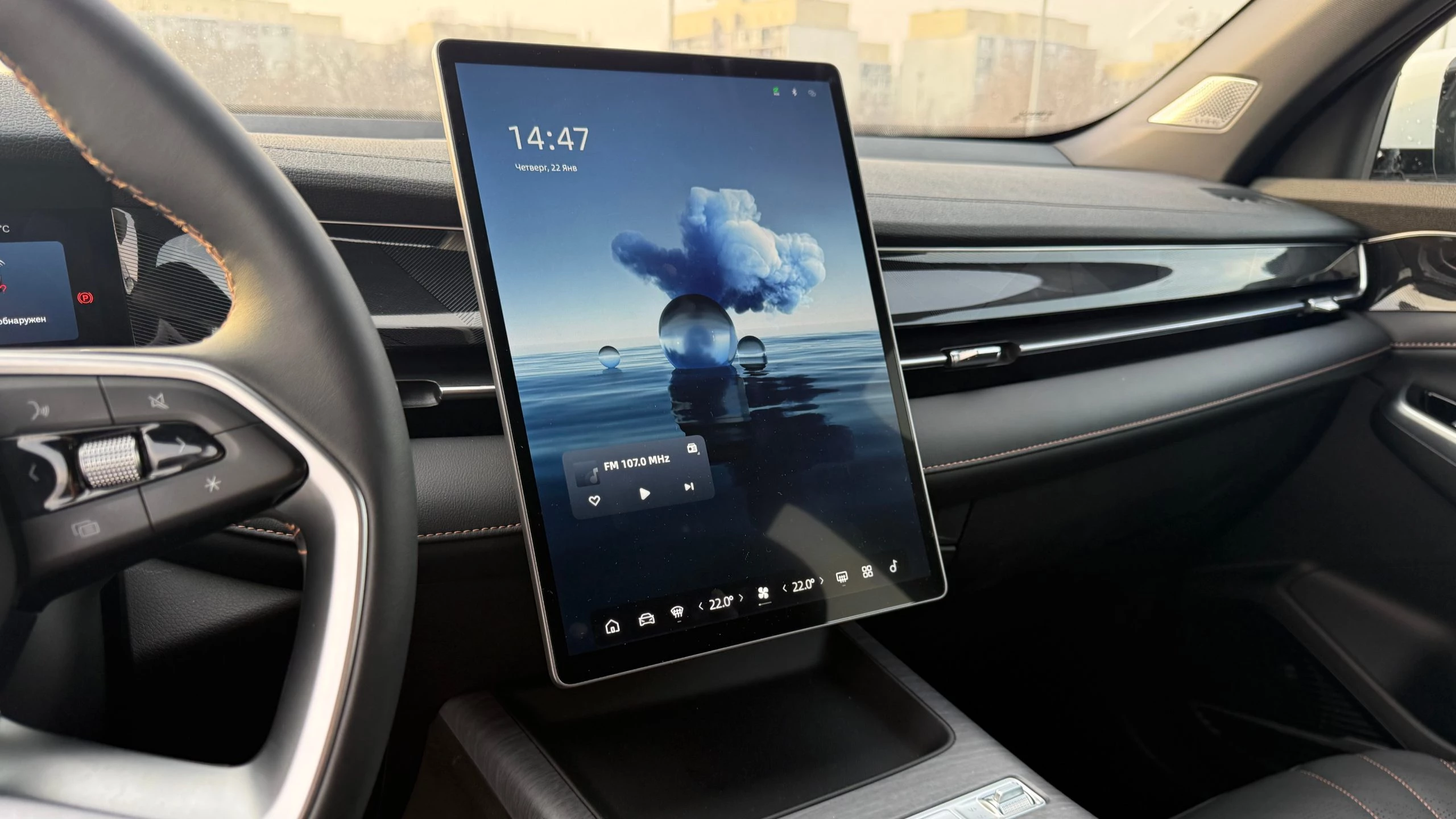 Geely Galaxy Preface в Казахстане салон интерьер мультимедиа медиасистема