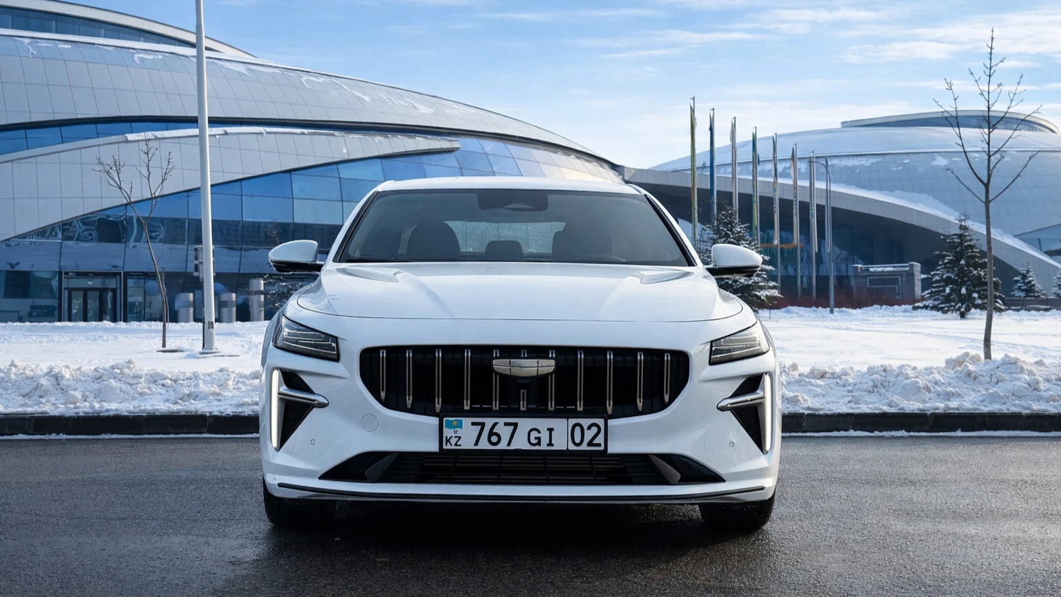 Geely Galaxy Preface в Казахстане спереди