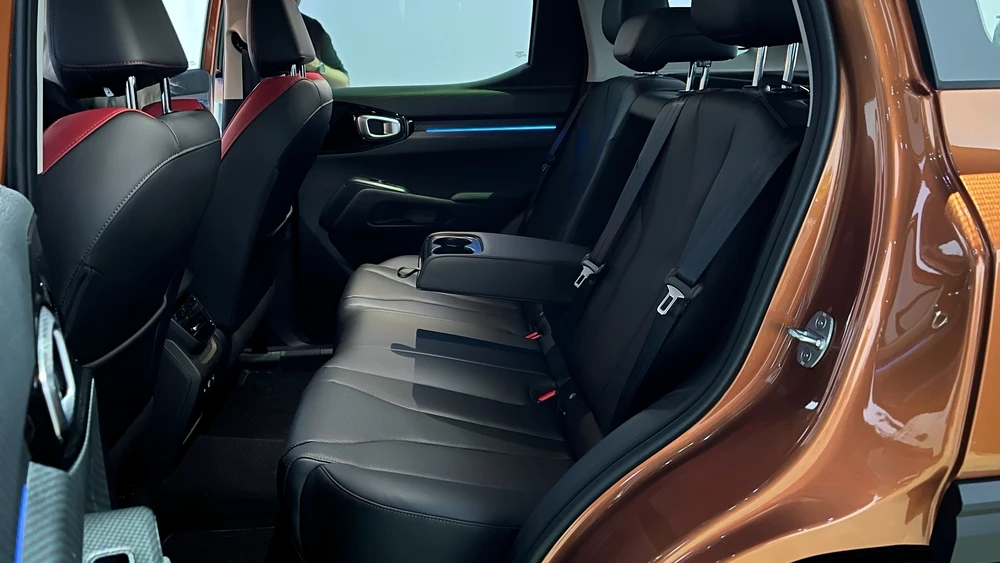 Haval H3 обновленный 2026 года презентация в России салон интерьер второй ряд сиденья