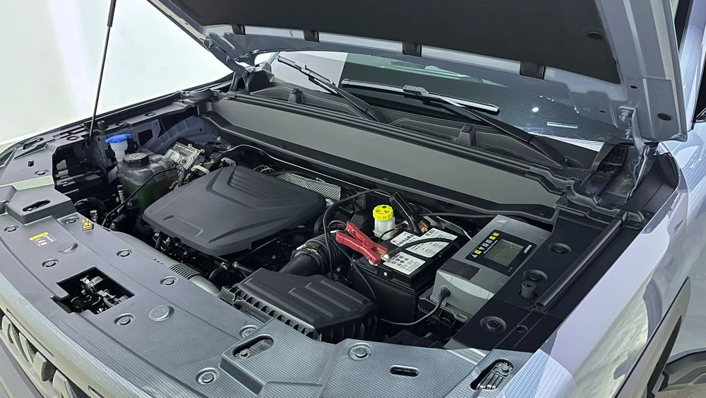 Haval H3 обновленный 2026 года презентация в России мотор двигатель капот открыт