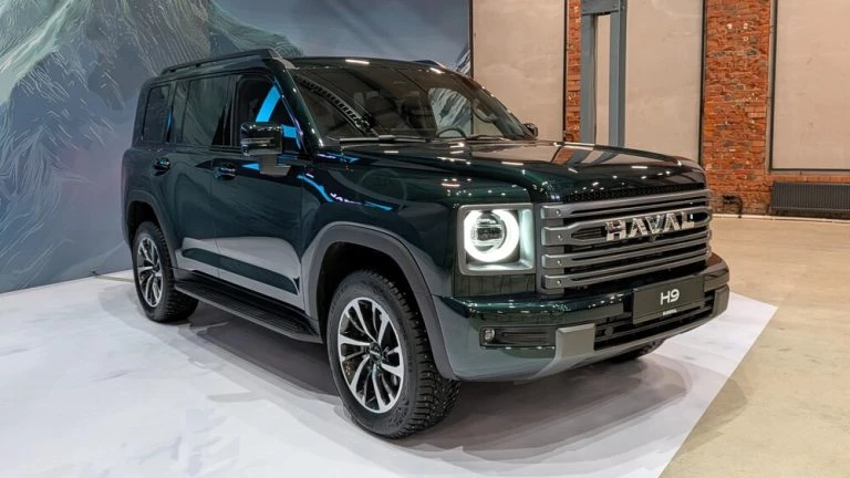 haval h9 обновленный 2026 презентация сбоку спереди