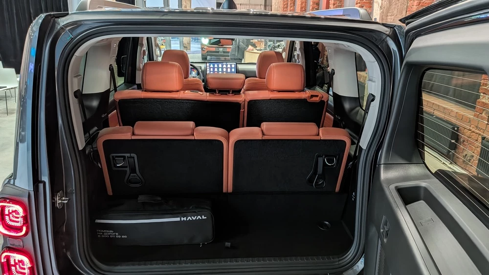 haval h9 обновленный 2026 презентация салон интерьер багажник