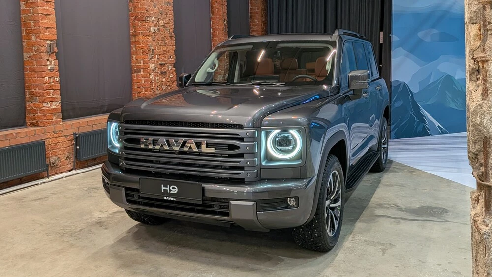 haval h9 обновленный 2026 презентация сбоку спереди