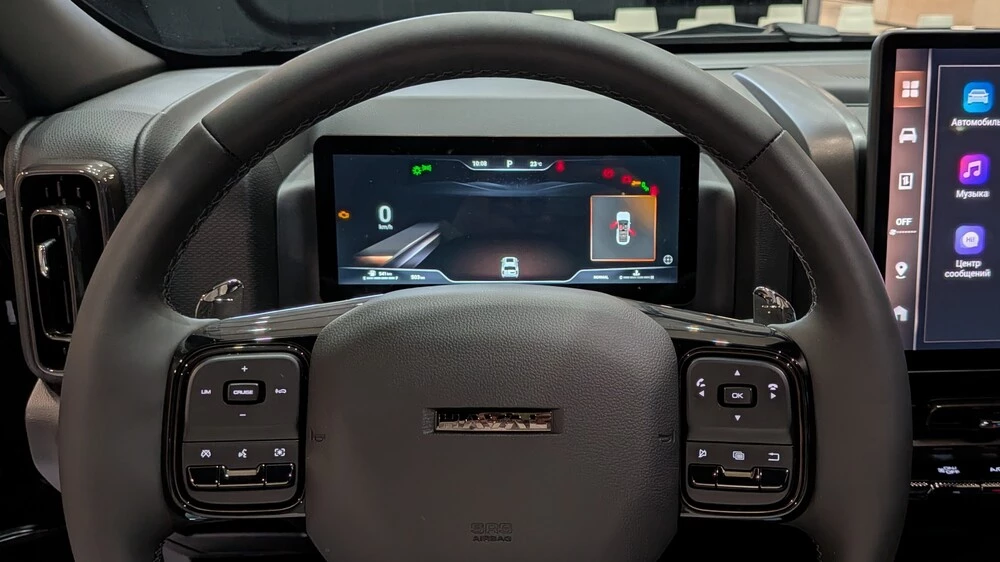 haval h9 обновленный 2026 презентация салон интерьер руль приборная панель