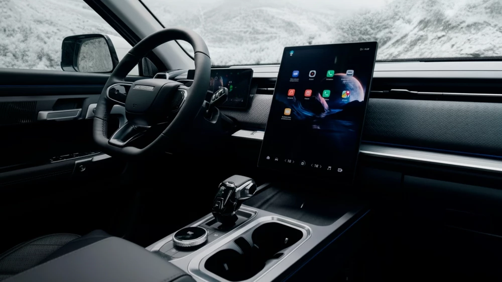 новый JAECOO J7 в JAECOO АВИЛОН салон интерьер