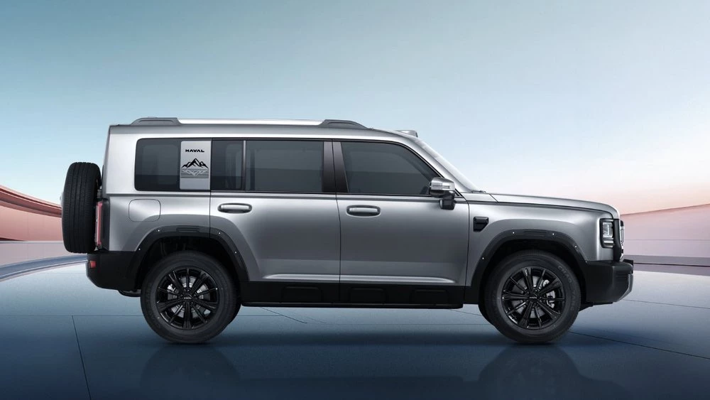 Новый кроссовер Haval Raptor Plus сбоку