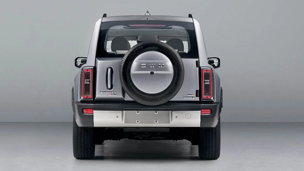 Новый кроссовер Haval Raptor Plus сзади