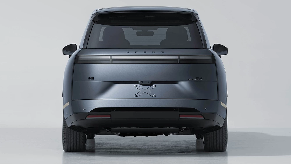Четыре новых полноразмерных кроссовера раскрыли в Китае xpeng gx сзади