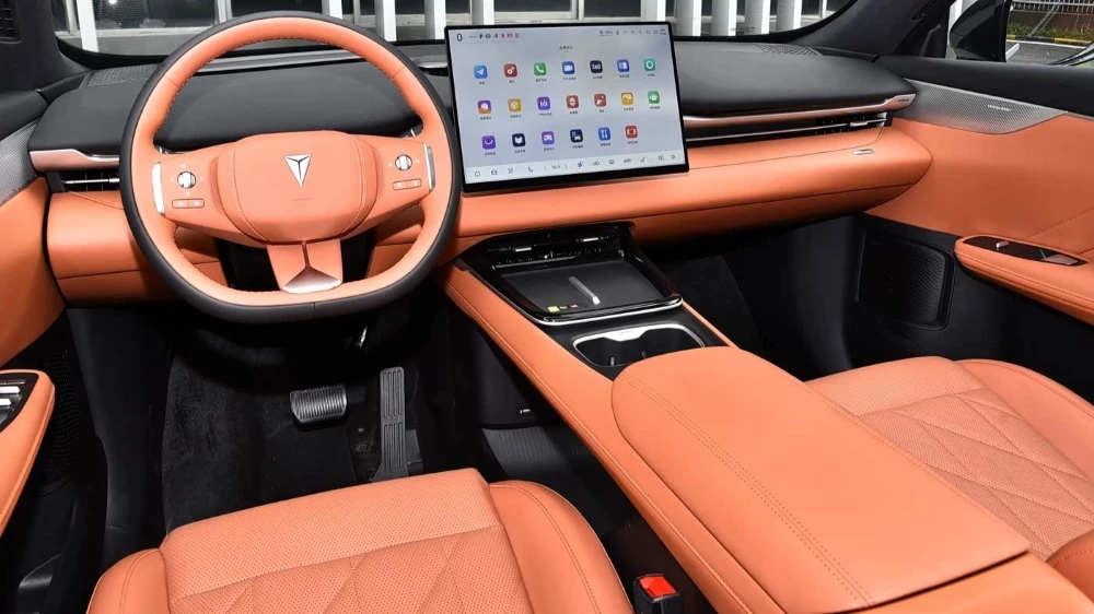 changan deepal S05 интерьер обновленный кроссовер китай