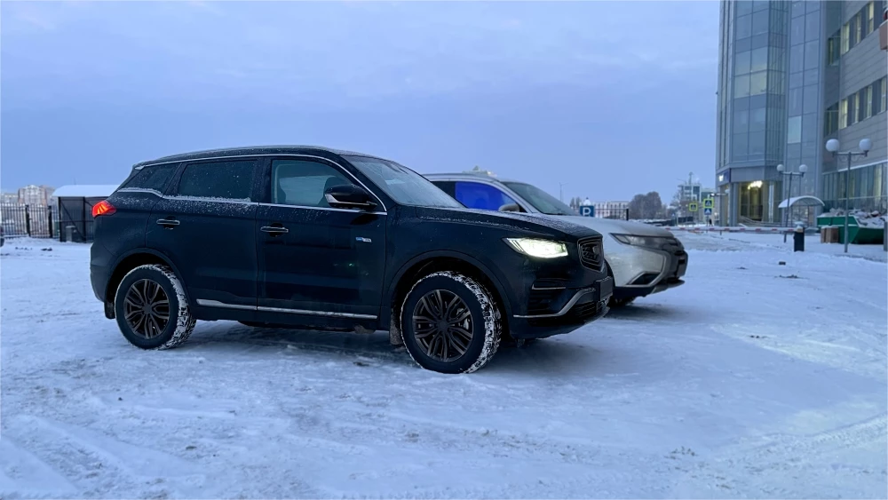 Belgee X70 сбоку тест владение